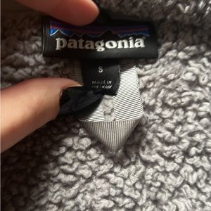 womens patagonia los gatos 1/4 zip sherpa/fleece